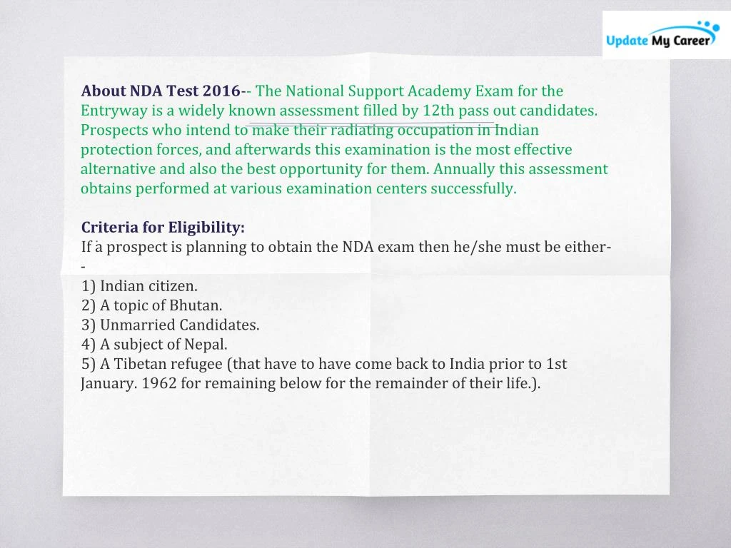 ppt nda application form 2016 powerpoint presentation id 7351827 nda form 2016