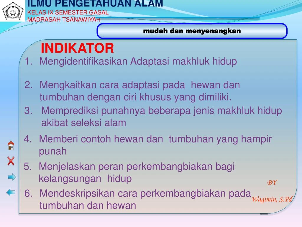 PPT - ADAPTAS MAKHLUK HIDUP PowerPoint Presentation - ID 