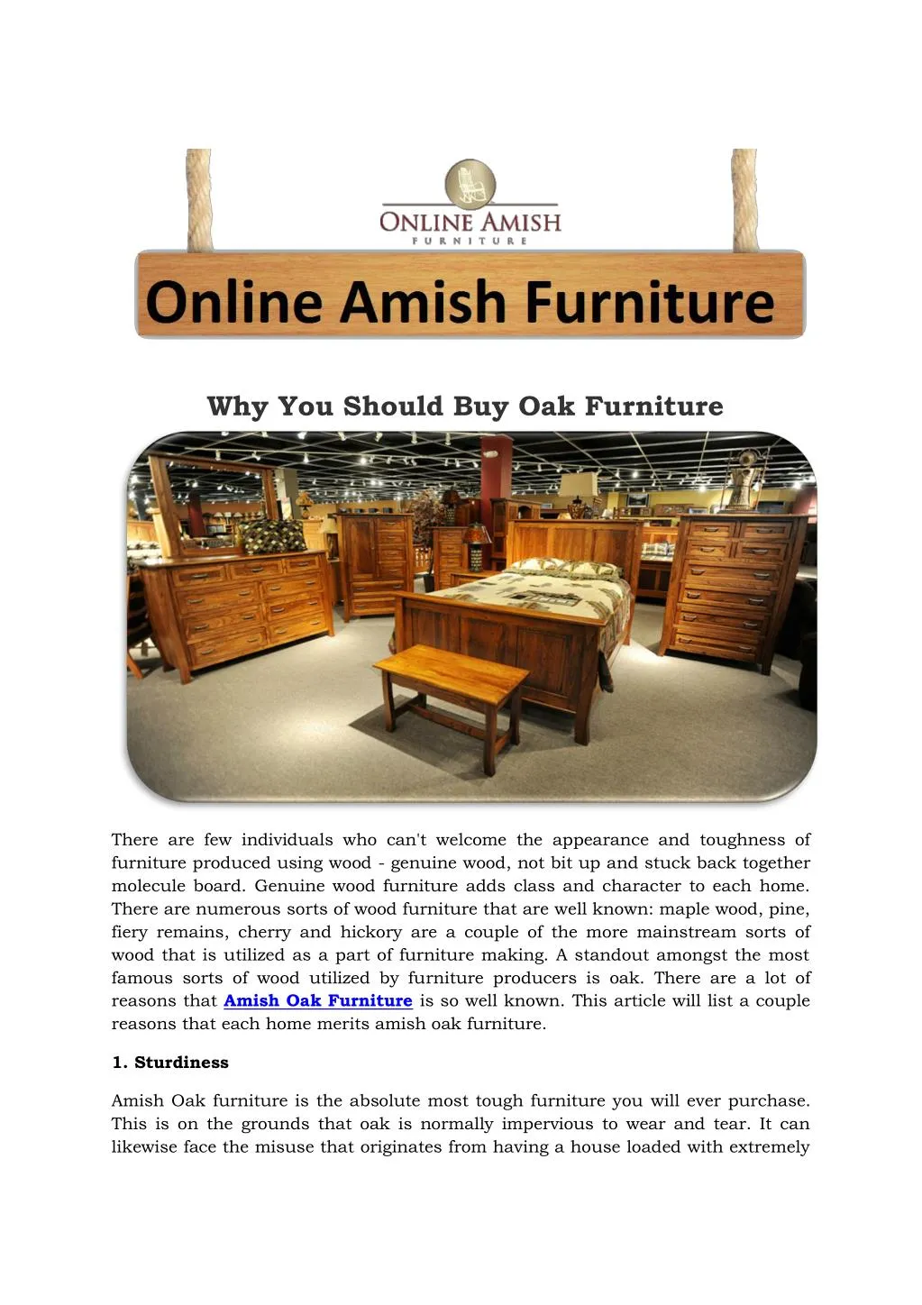 PPT Why You Should Buy Oak Furniture PowerPoint Presentation, free