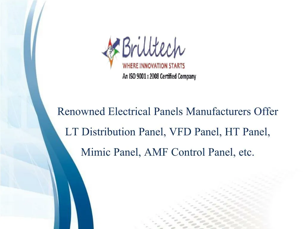 PPT Power Control Panel Manufacturers PowerPoint Presentation, free