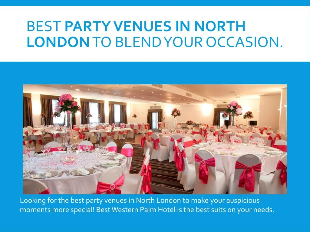 Ppt Wedding Venues In North London Powerpoint Presentation Id
