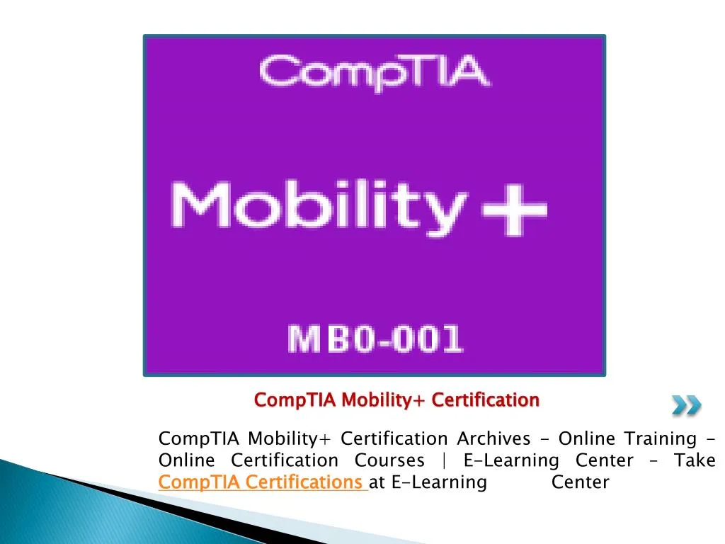 PPT - CompTIA Certifications Training - Online Courses PowerPoint ...