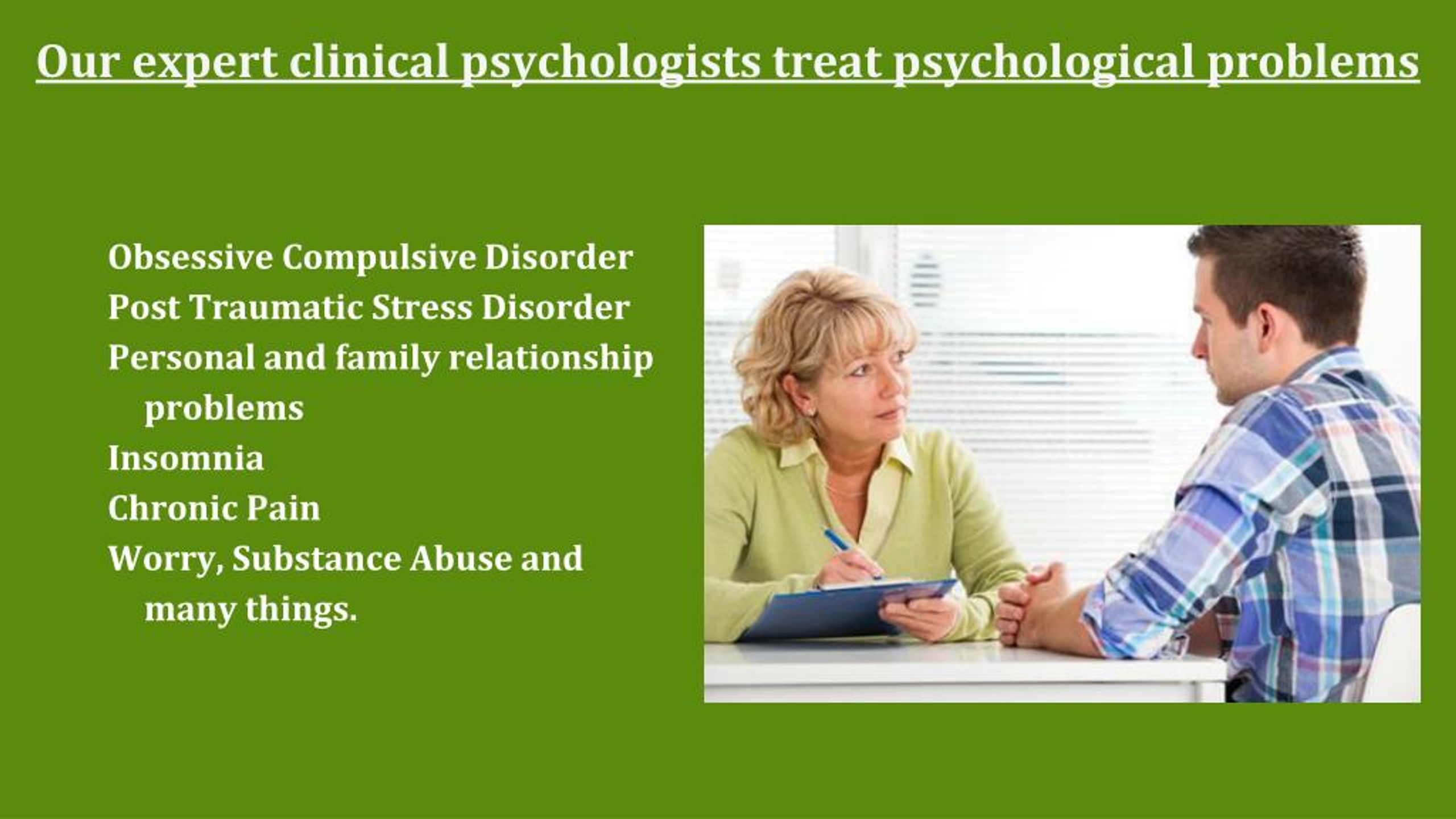 PPT Role of Clinical Psychologists PowerPoint Presentation, free download ID7354612