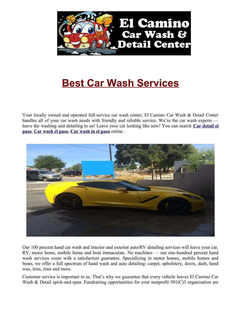 PPT car detail el paso PowerPoint Presentation, free download ID