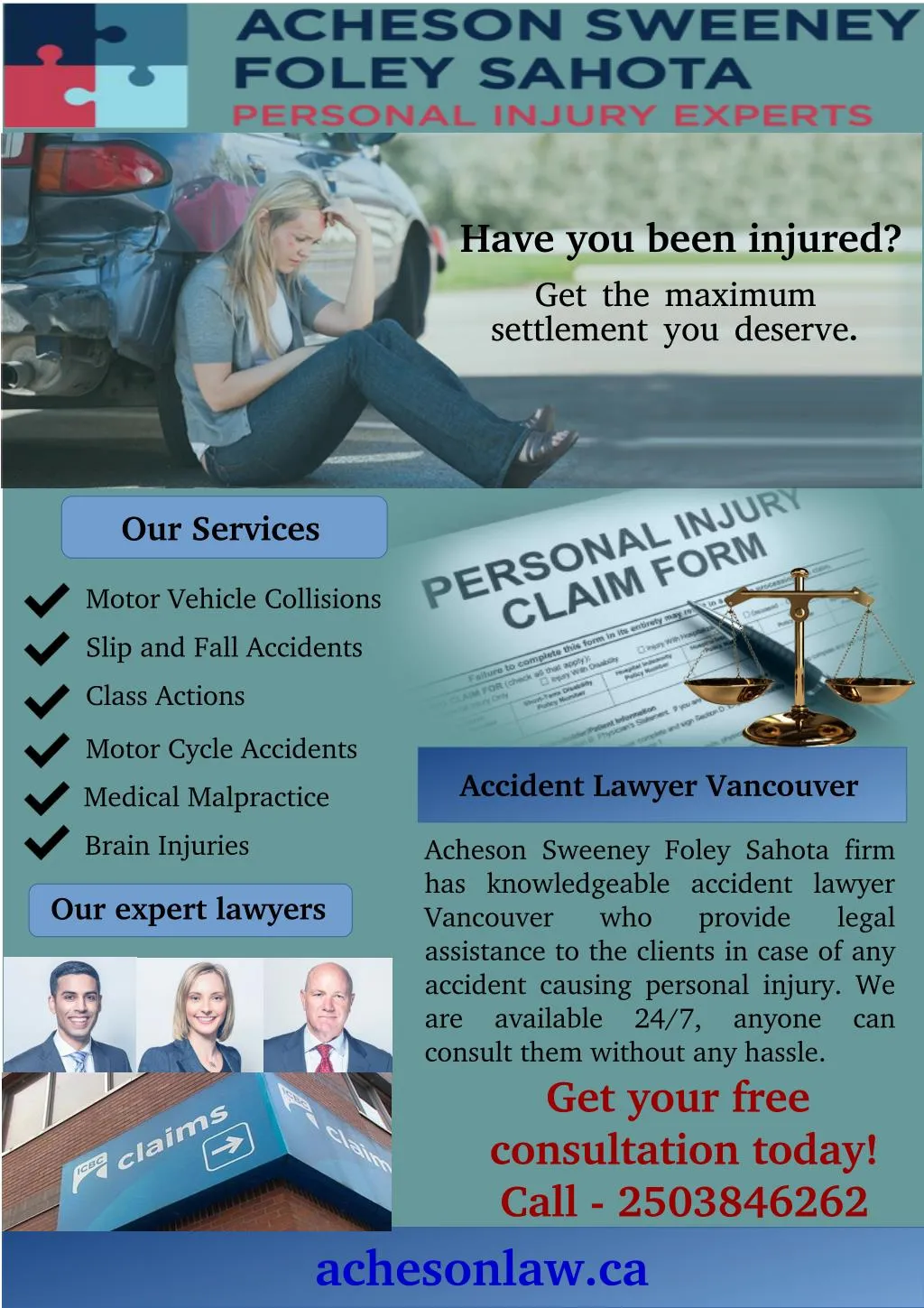 PPT - Get Advice from the Professional Accident Lawyer in Vancouver ...