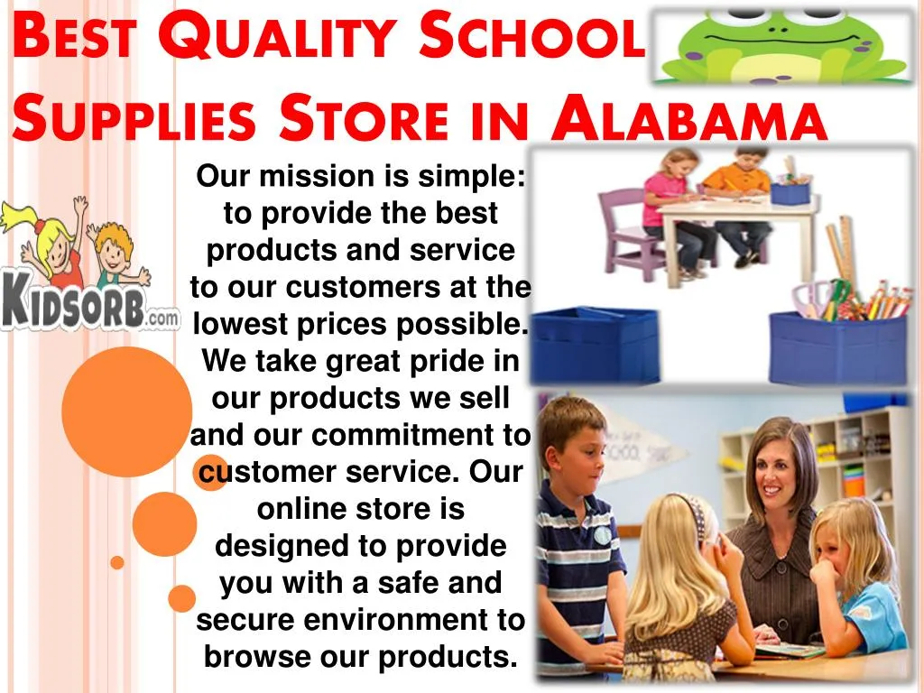 best quality school supplies store in alabama n.