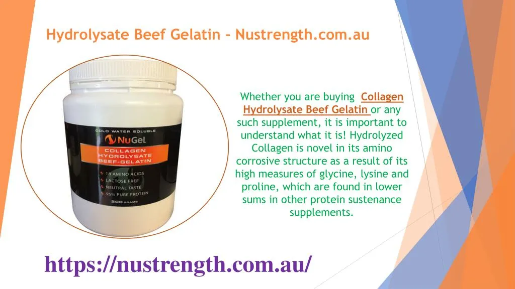 hydrolyzed gelatin bodybuilding