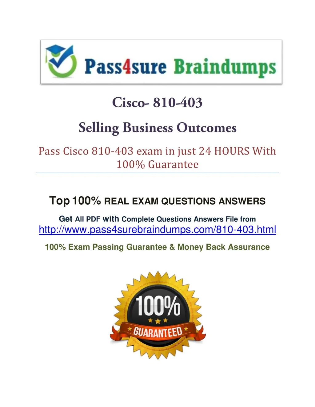 PPT - Pass4sure 810-403 Question PowerPoint Presentation, free download Sns-Brigh10