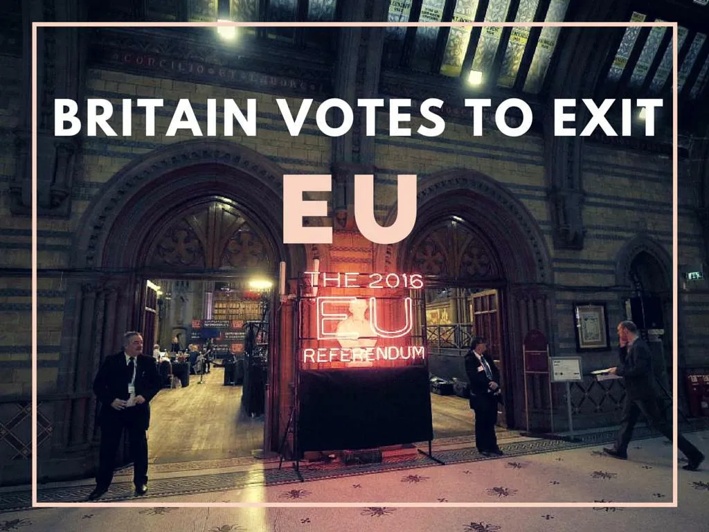 PPT - Britain's Brexit vote PowerPoint Presentation, free download - ID ...