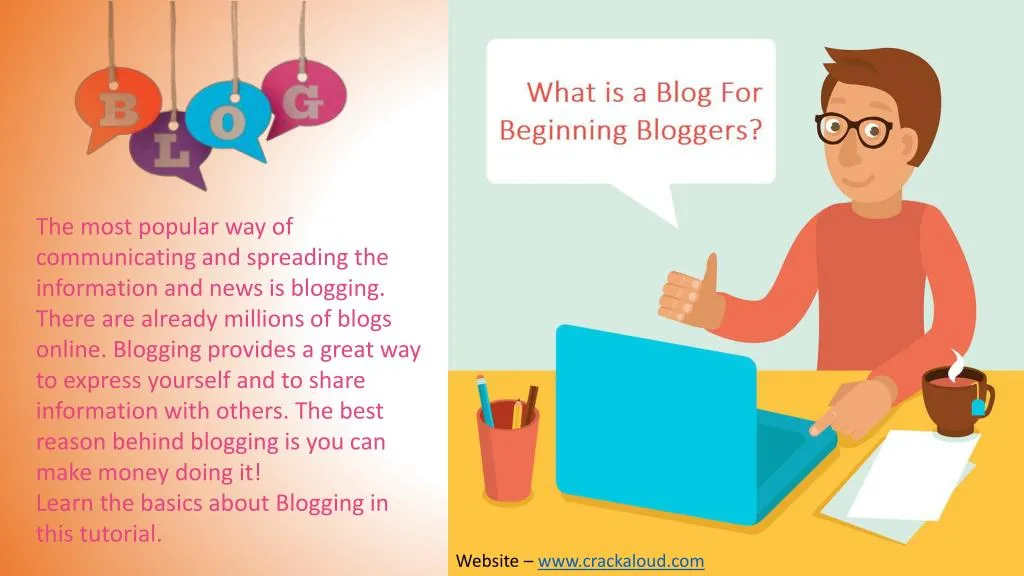 powerpoint presentation about blogging