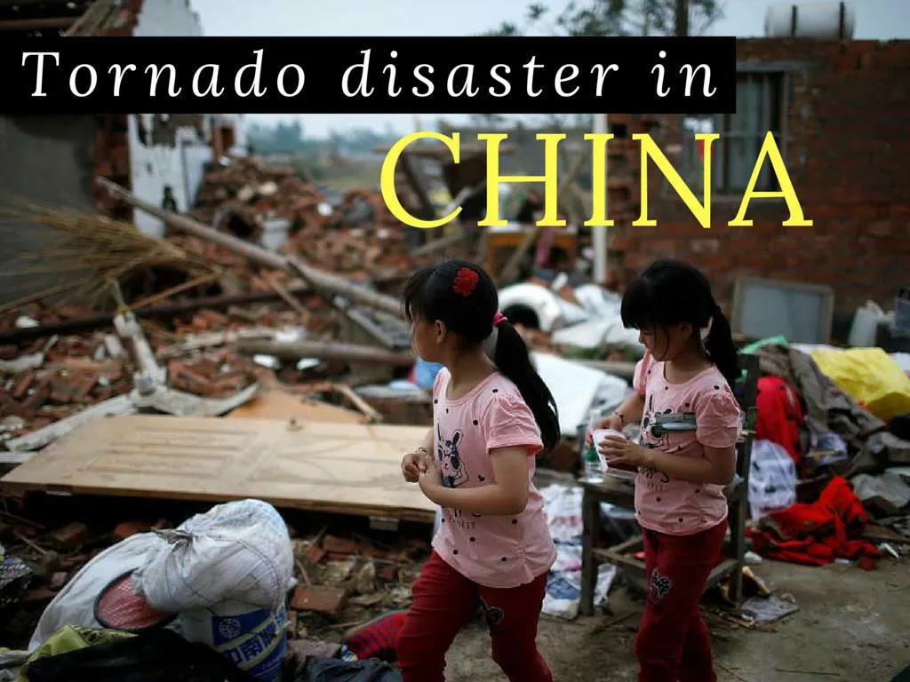 dangerous tornado hits china n.