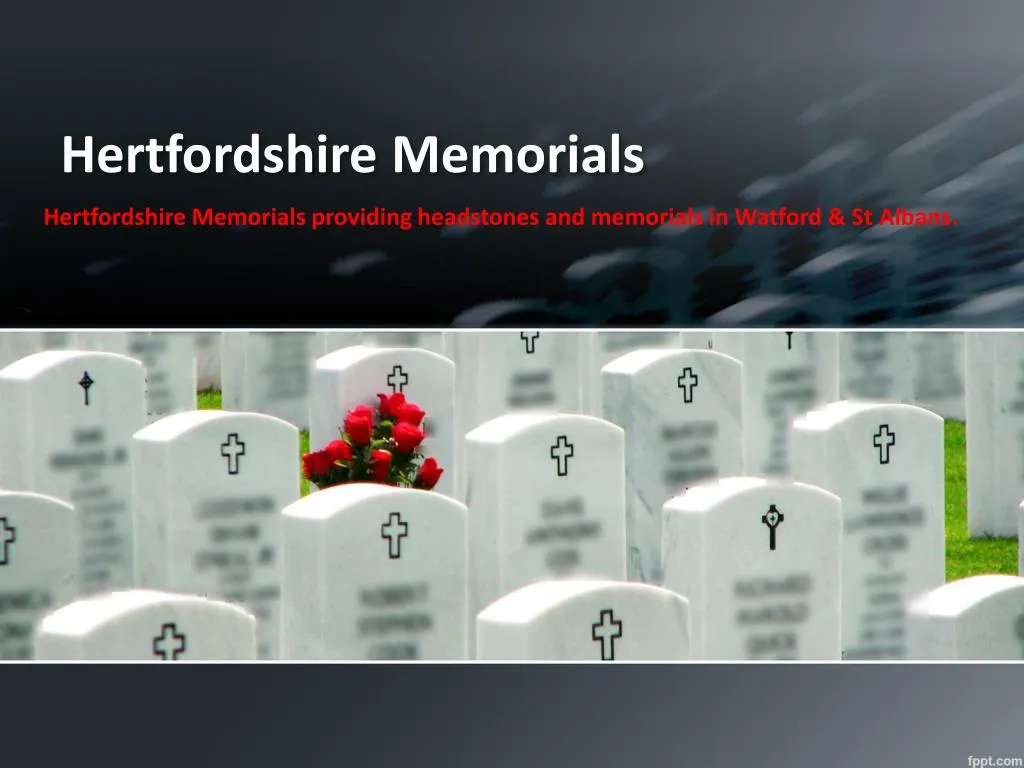 hertfordshire memorials n.