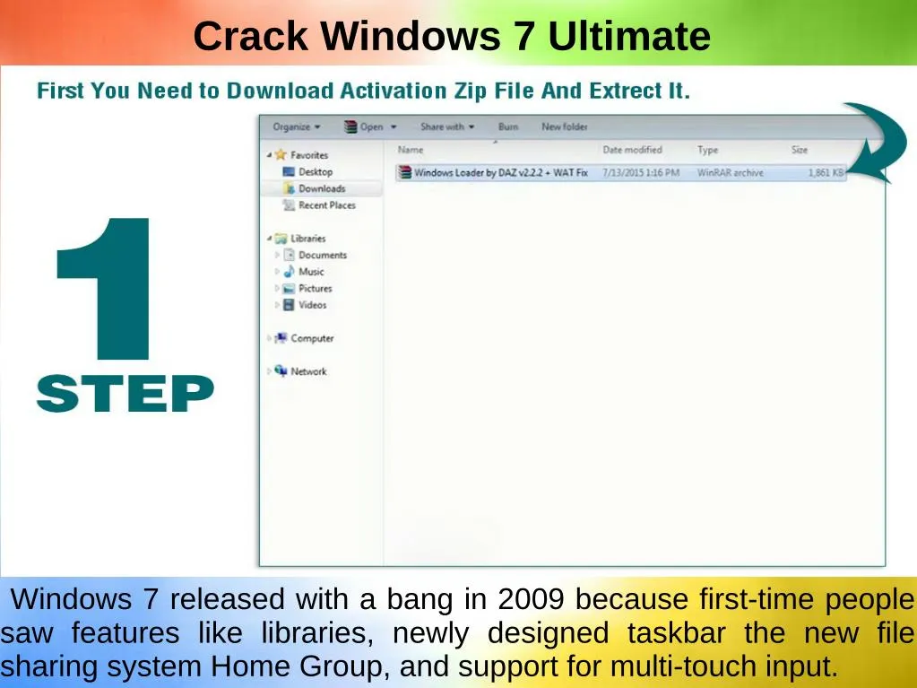 Ppt Crack Windows 7 Ultimate Powerpoint Presentation Free