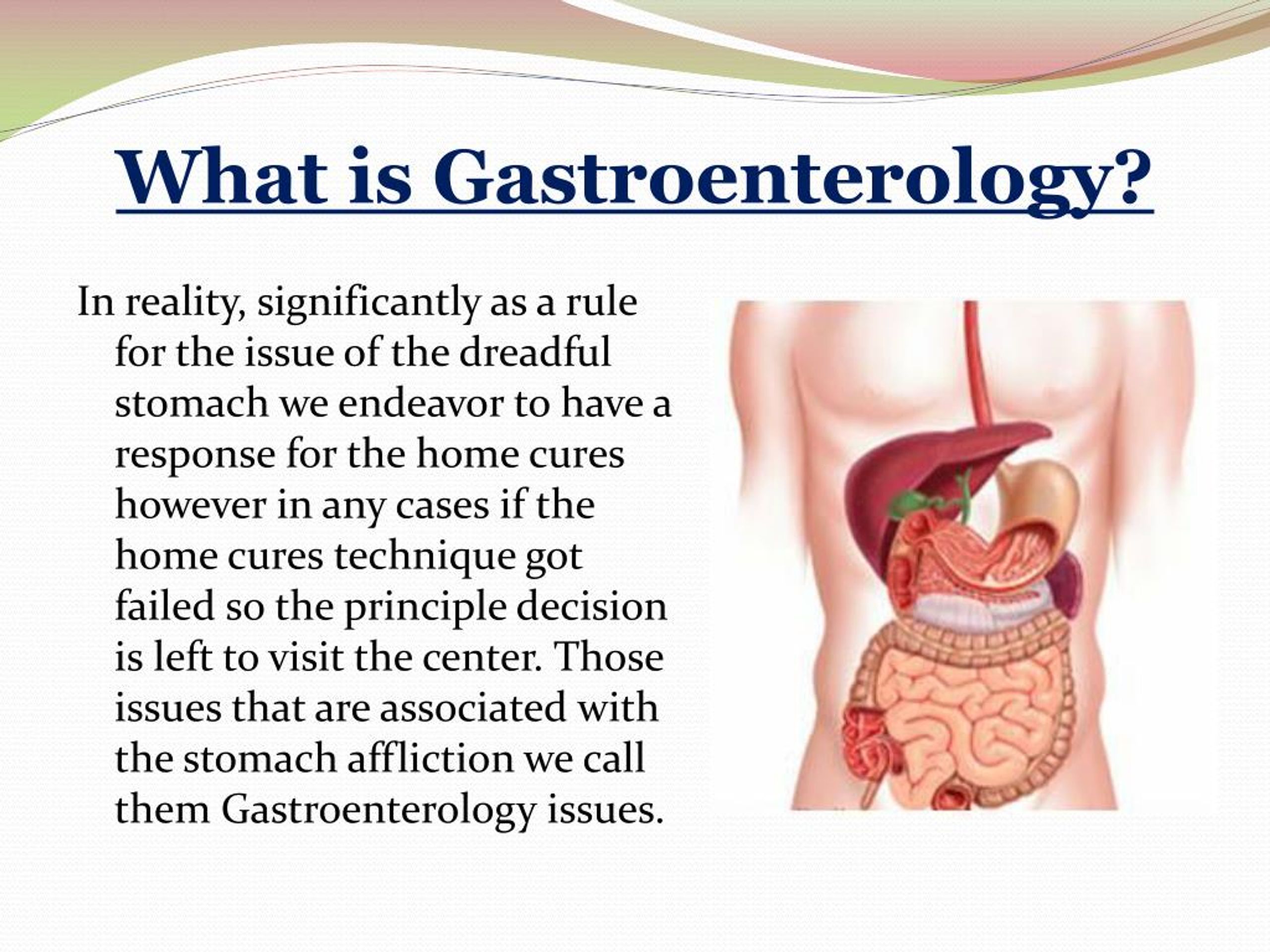 Ppt Gastroenterology Doctors India Powerpoint Presentation Free