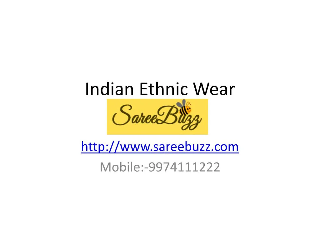 indian ethnic wear n.