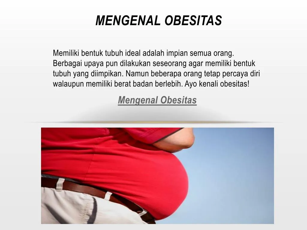 mengenal obesitas n.
