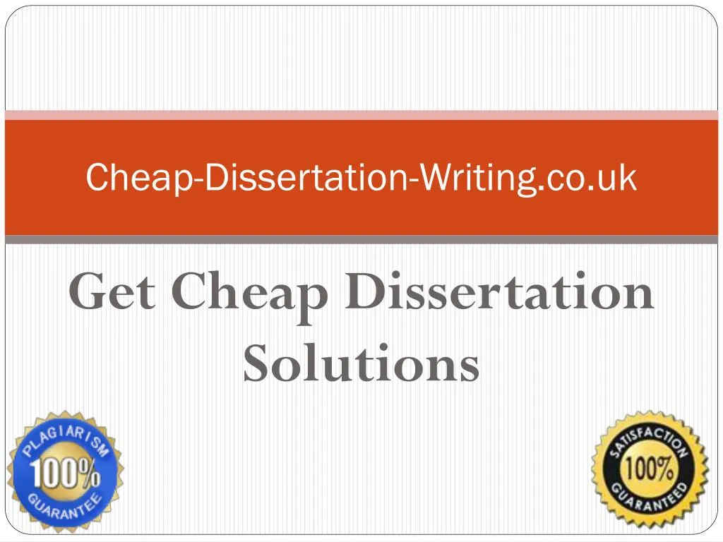 cheap dissertation writing services