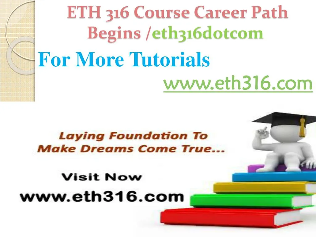 eth 316 course career path begins eth316dotcom n.