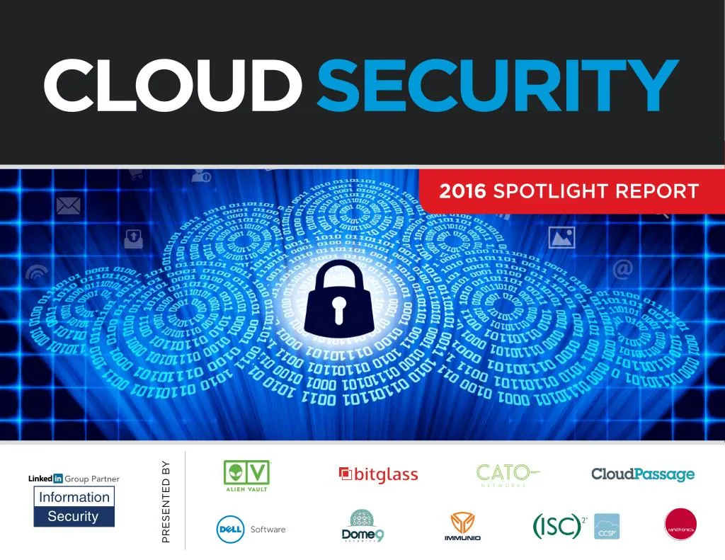 PPT - 2016 Cloud Security Spotlight Report PowerPoint Presentation ...