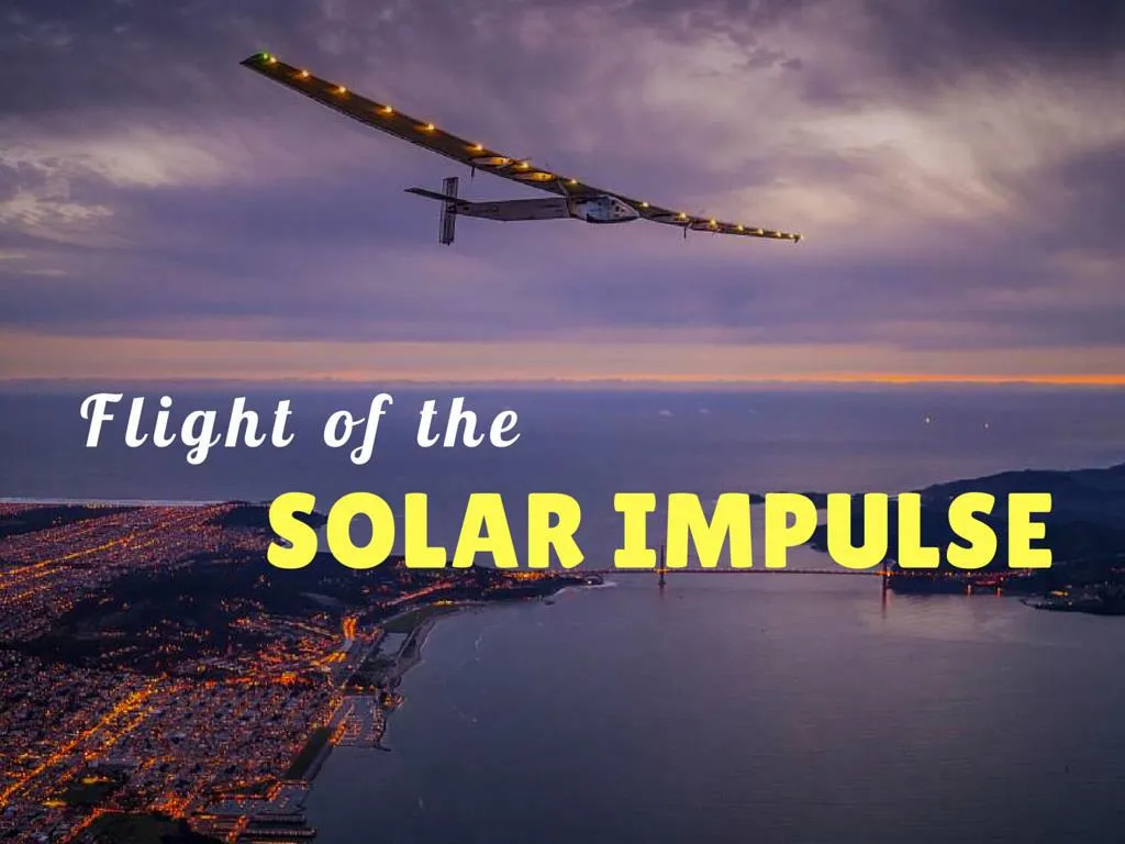 flight of the solar impulse n.