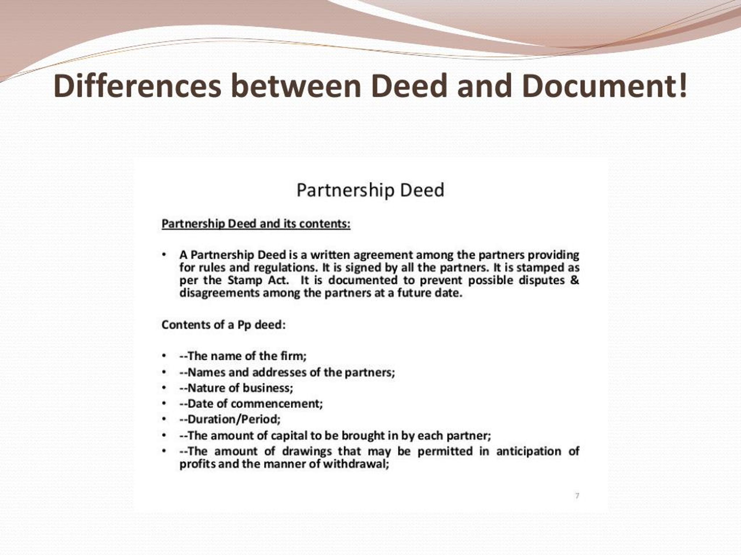 difference between deed of transfer and assignment