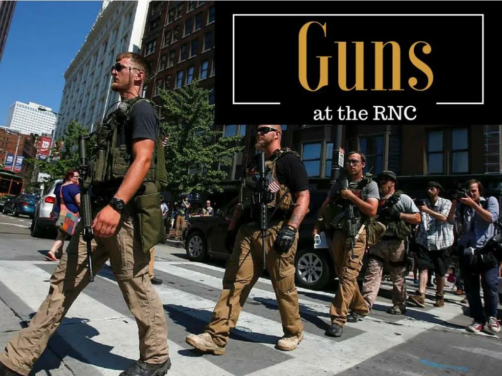 firearms at the rnc n.