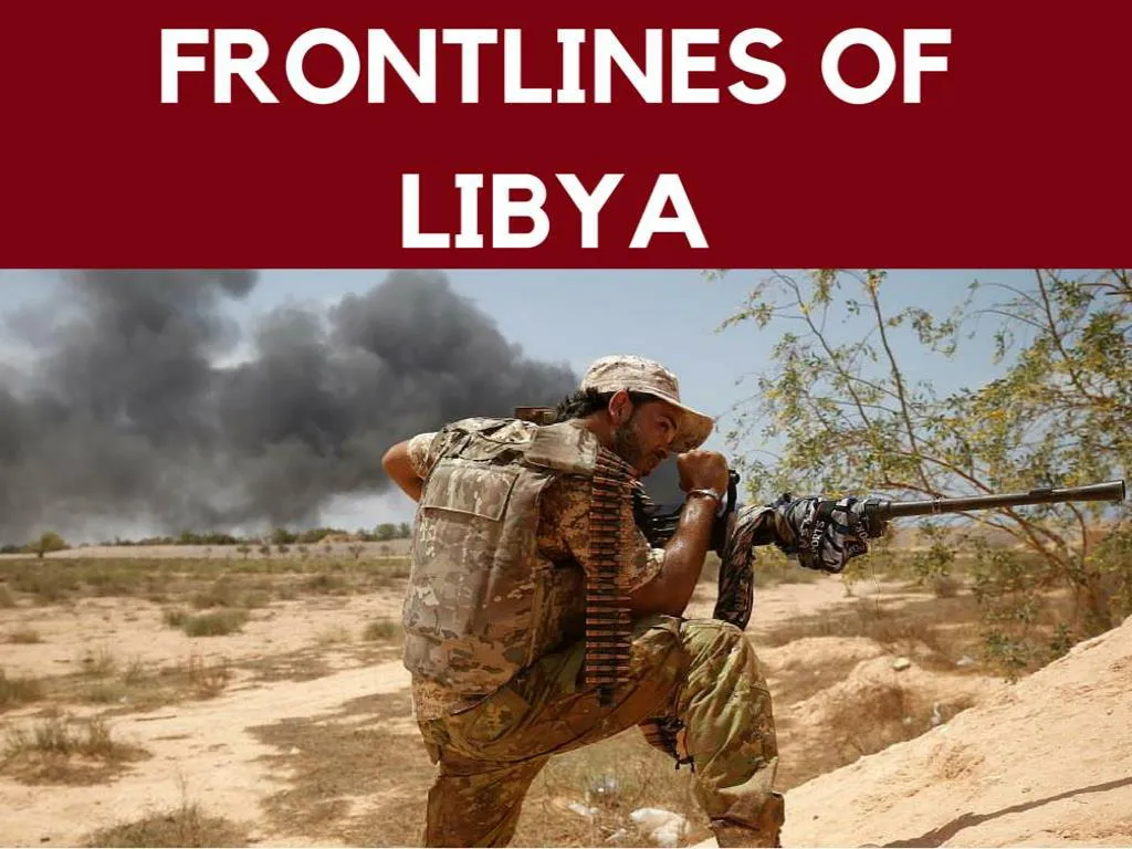 frontlines of libya n.