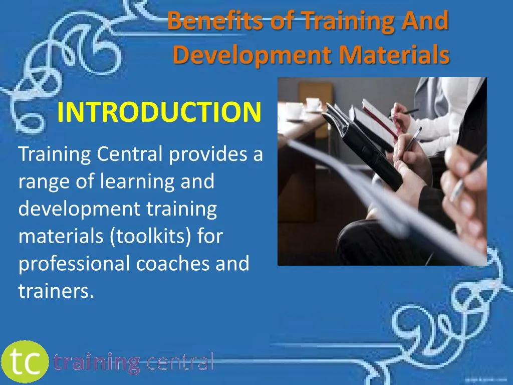 PPT - Benefits Of Training And Development Materials PowerPoint ...