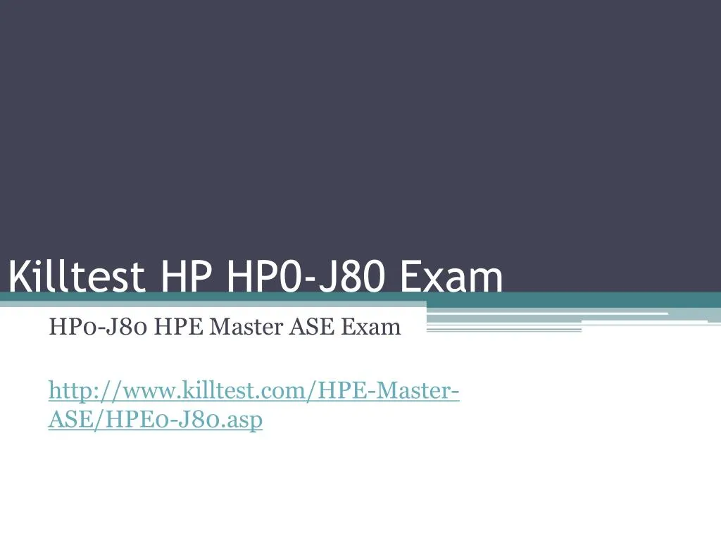HPE0-V26 Zertifikatsdemo