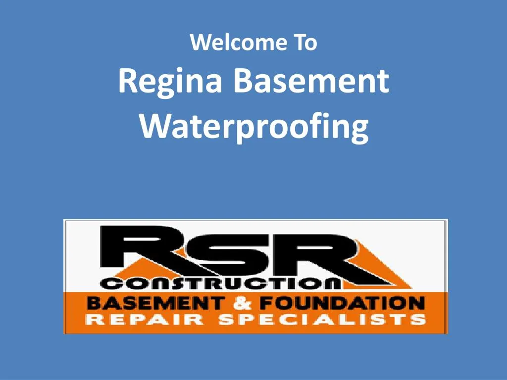 welcome to regina basement waterproofing n.