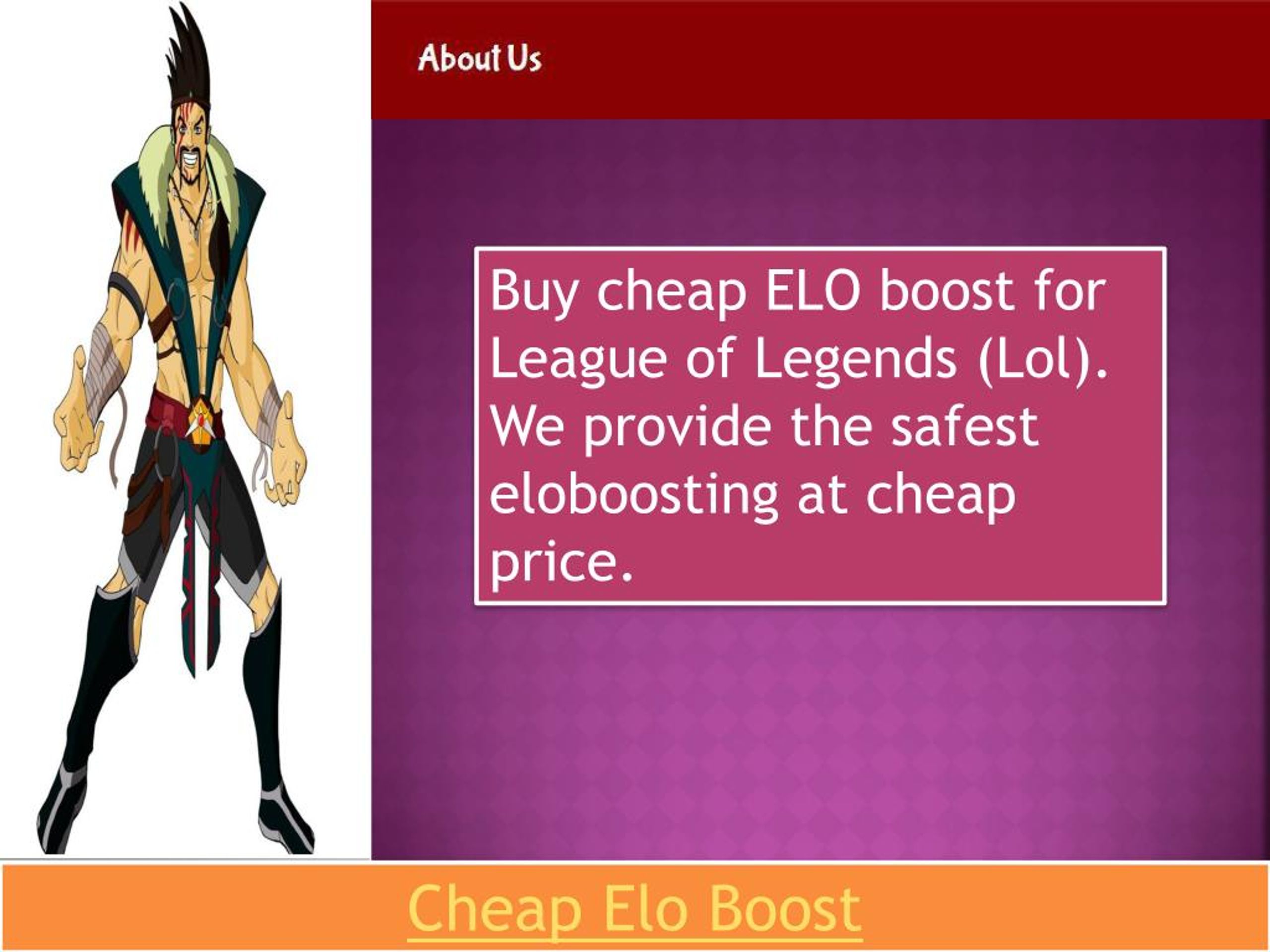 PPT - League of Legends ELO Boost Service at Eloboostleague.com