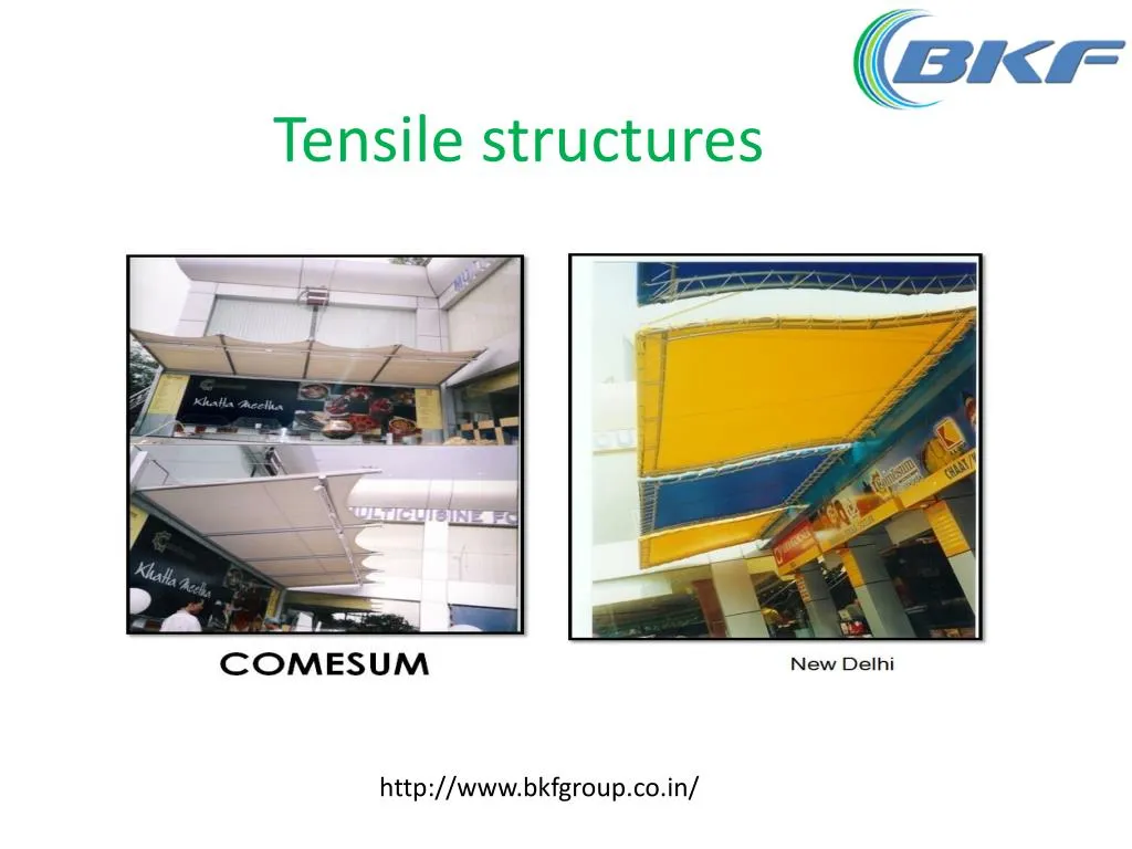 tensile structures n.