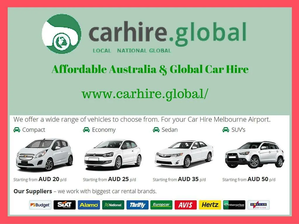 PPT Car Hire at Canberra PowerPoint Presentation, free download ID