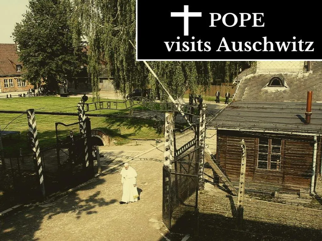 pope visits auschwitz n.