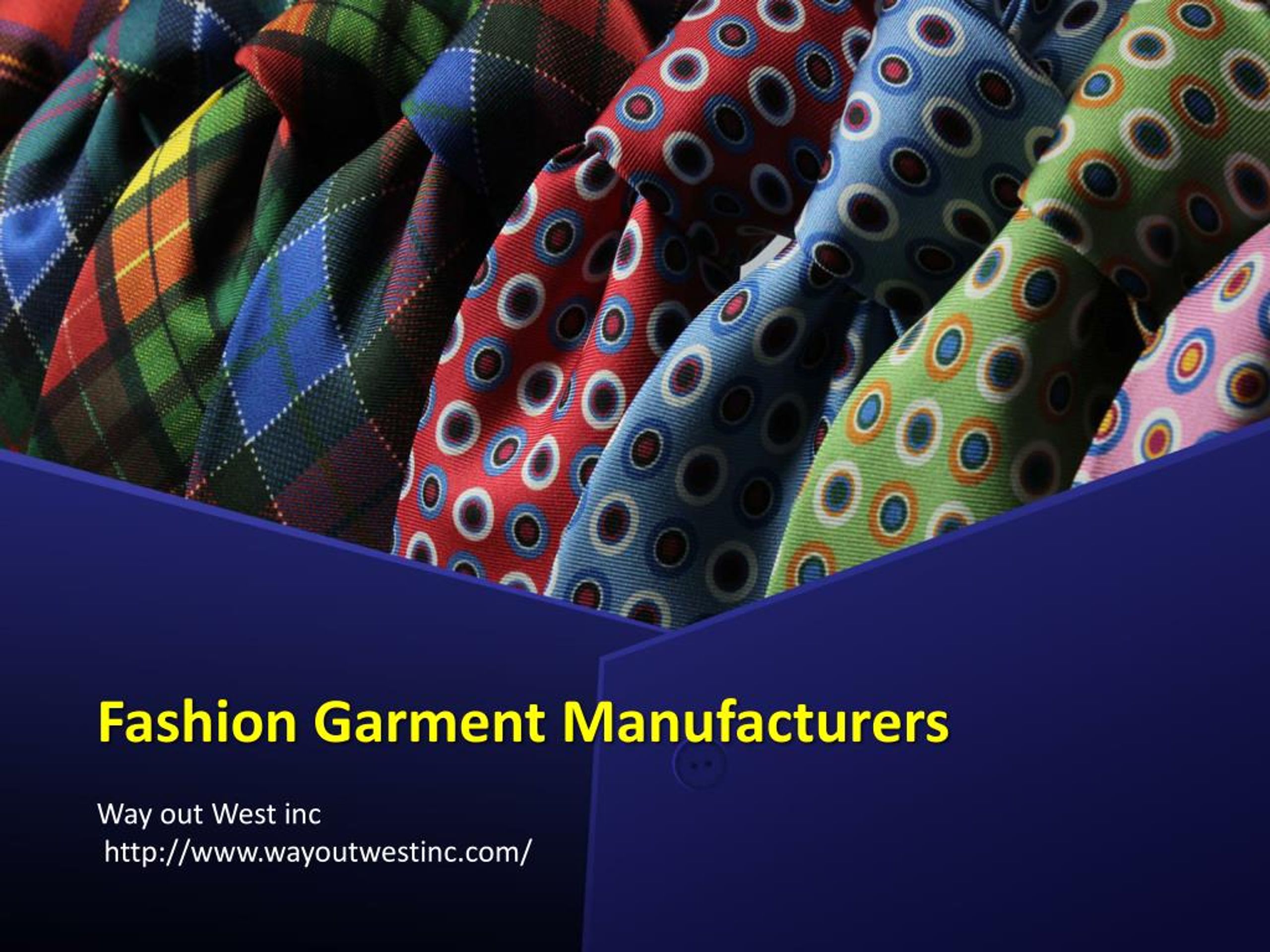 PPT - Fashion Garment Manufacturers PowerPoint Presentation, free download  - ID:7377412