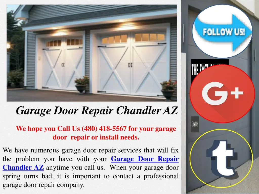 Ppt Garage Door Repair Chandler Az, Chandler Az Garage Door Companies