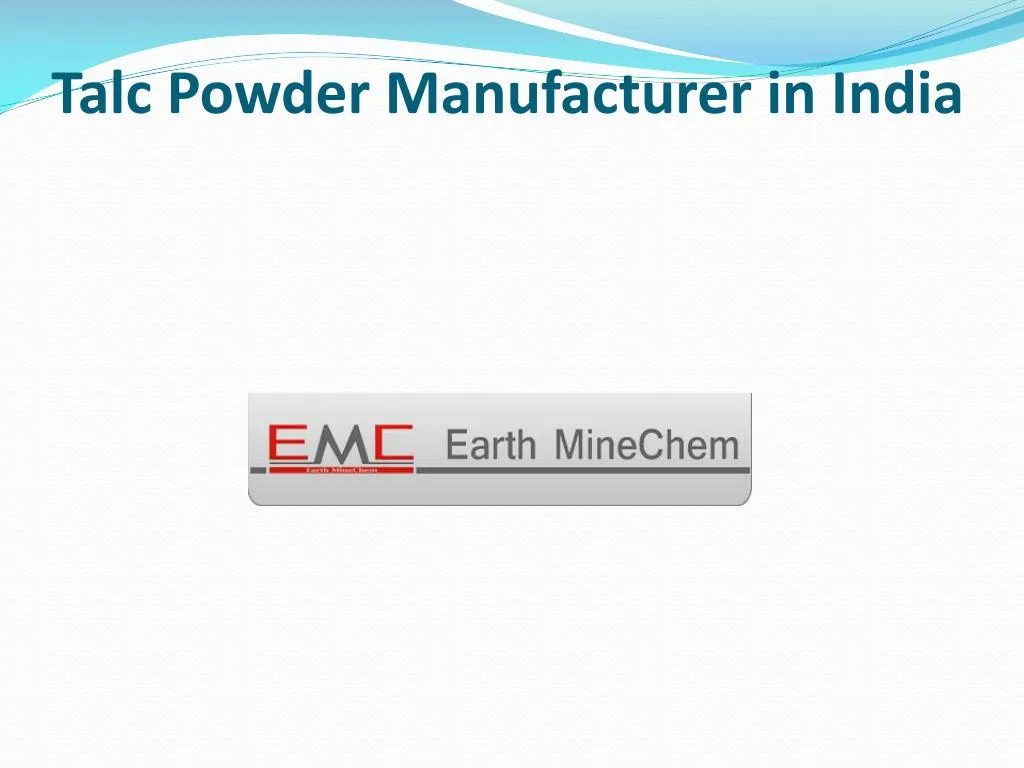 talc powder manufacturer in india n.