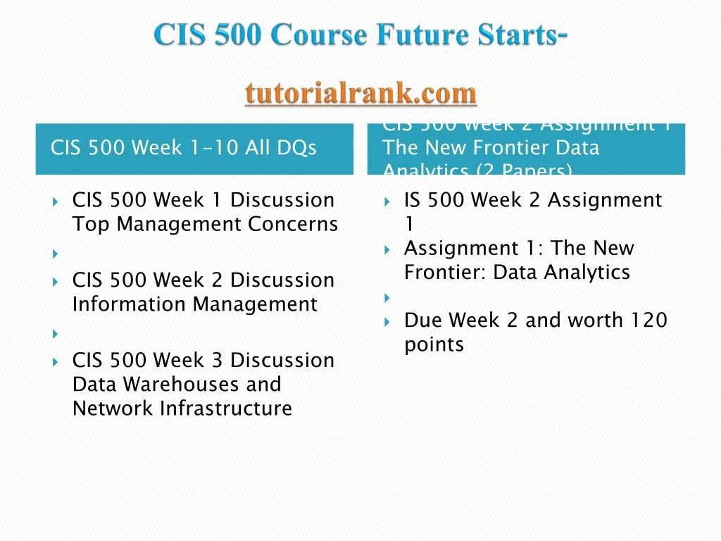 cis 500 cis 500