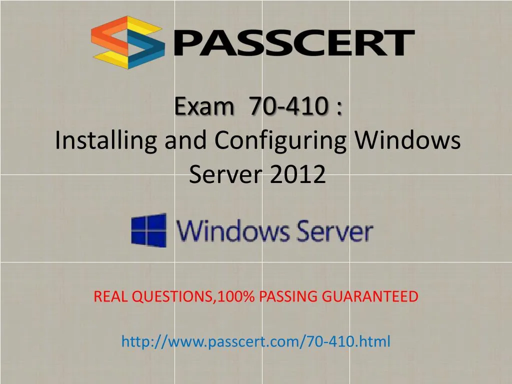 Ppt Microsoft 70 410 Exam Practice Test Download Powerpoint Presentation Id