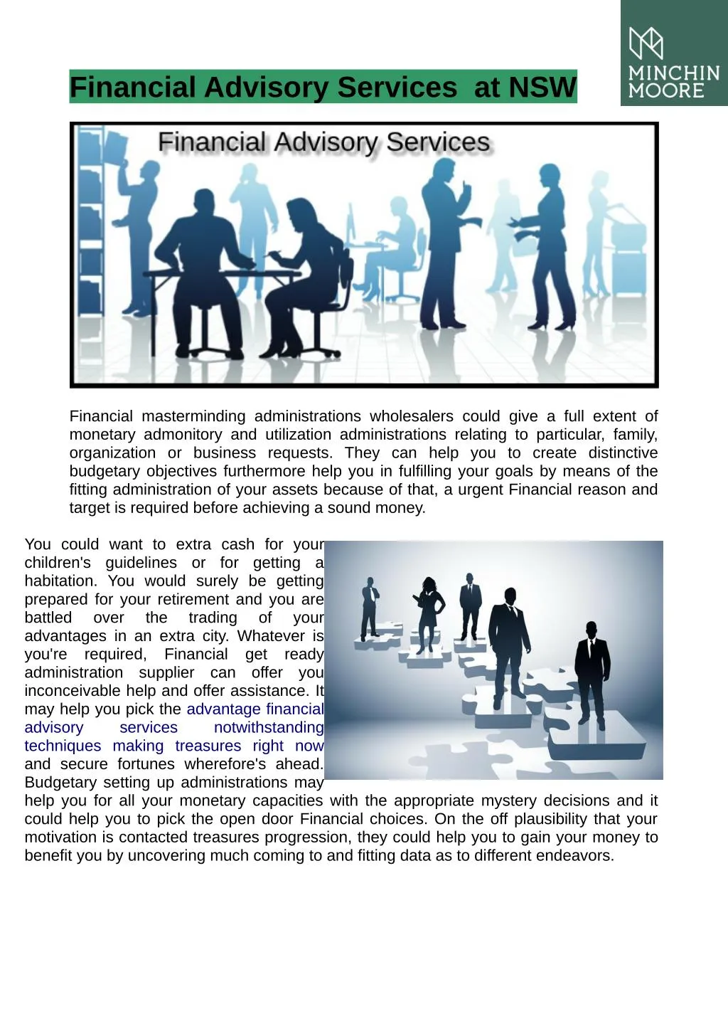 PPT Financial Advisory Services at NSW PowerPoint Presentation, free