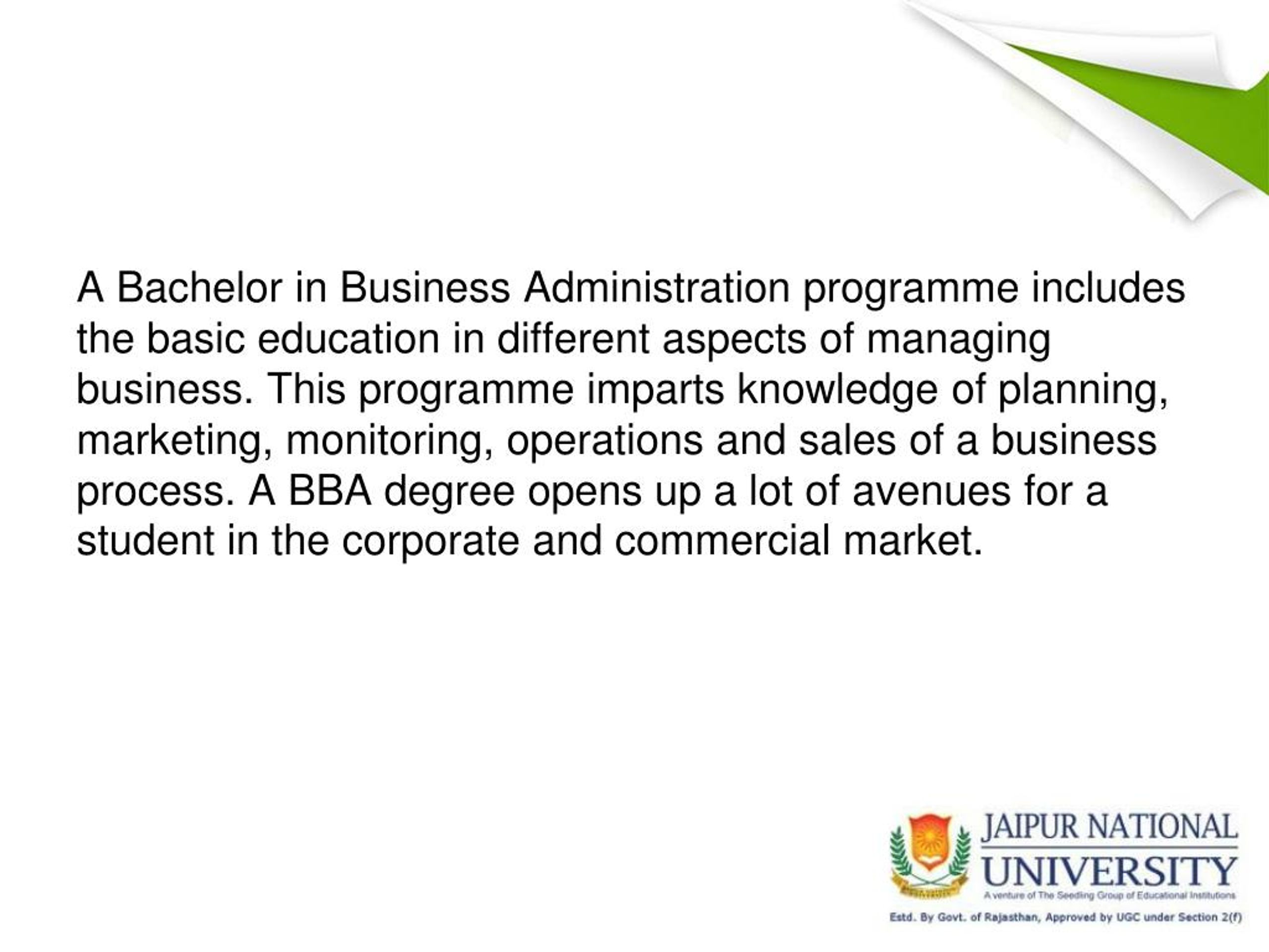 research topics in bachelor of business administration