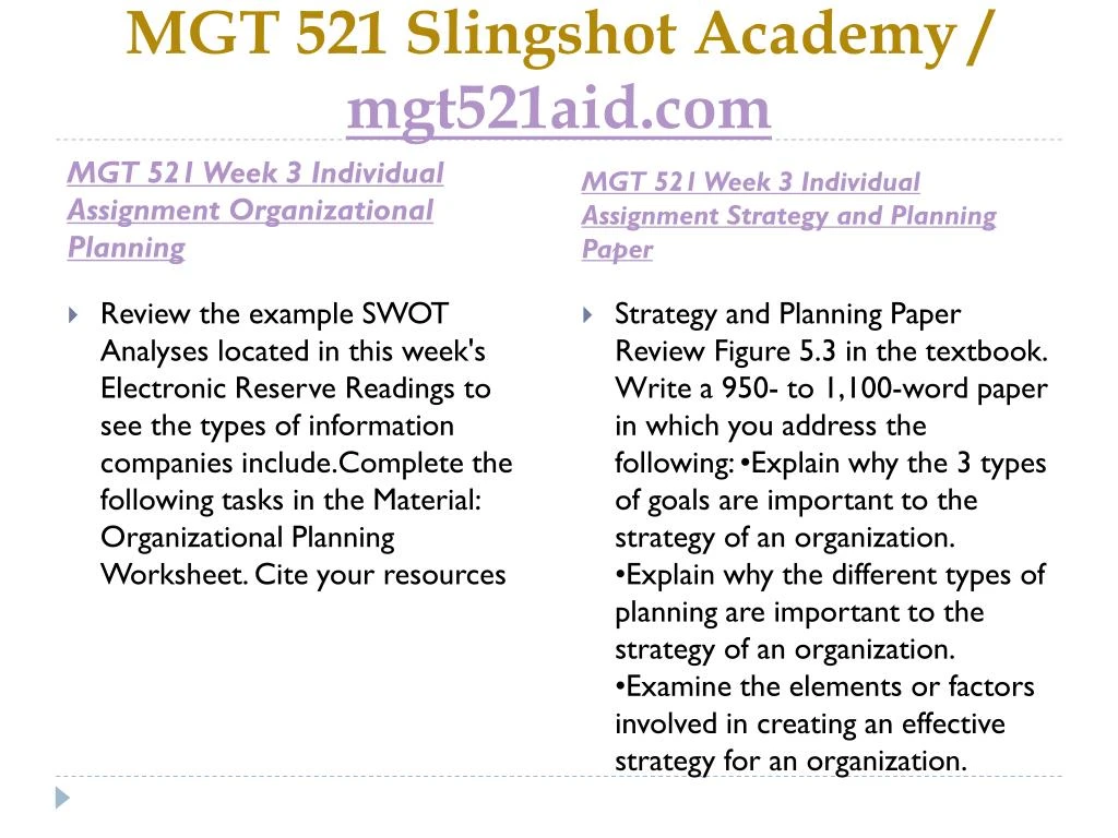 mgt 521 swot analysis mgt 521 swot analysis