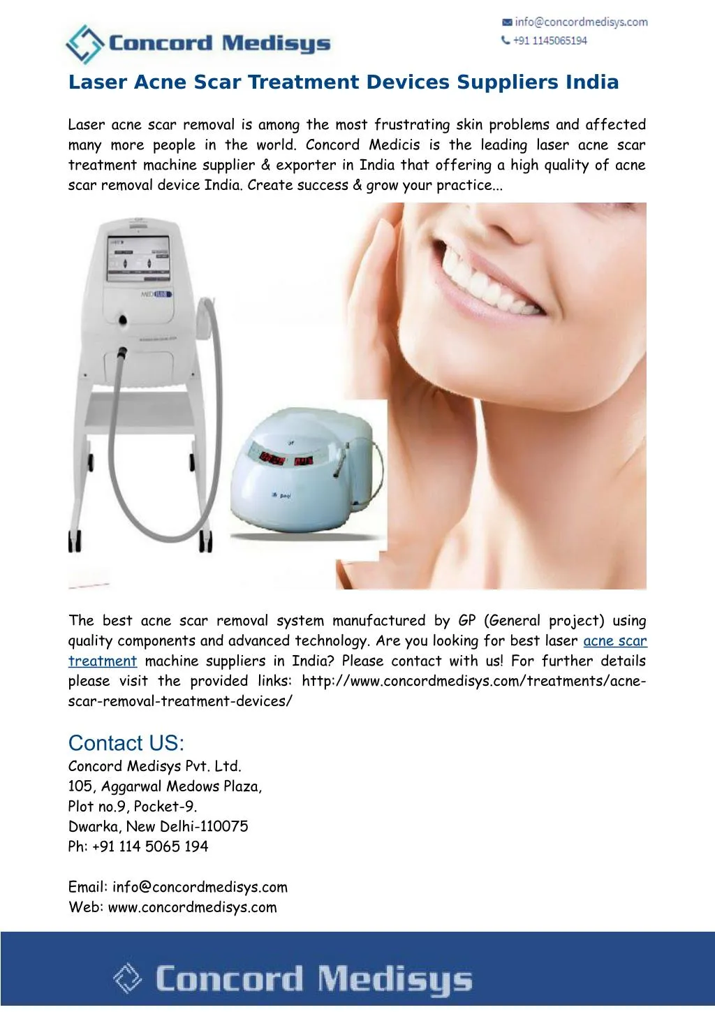 PPT Laser Acne Scar Treatment Devices Suppliers India PowerPoint