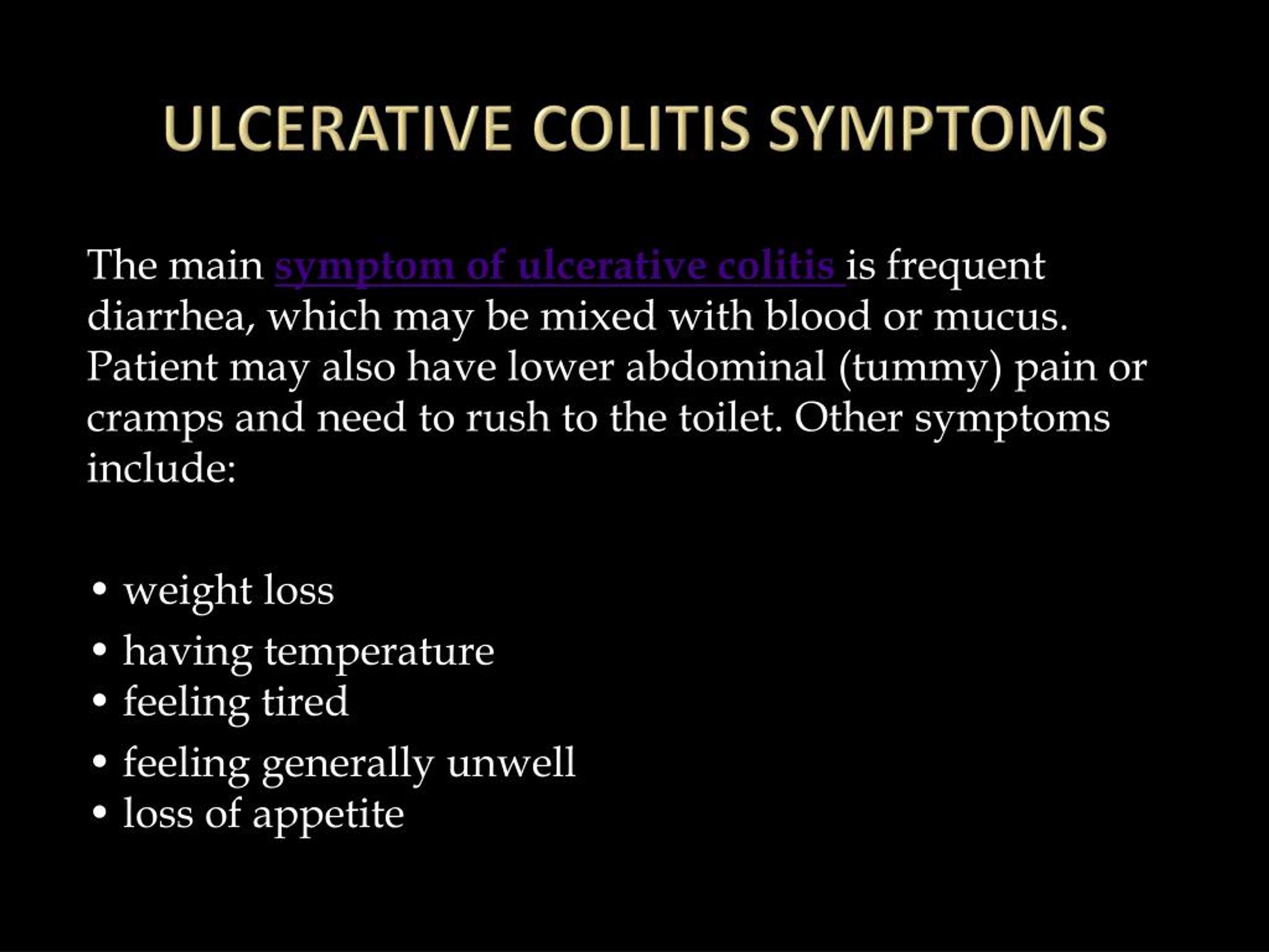 PPT - Alternative Treatment of Ulcerative Colitis ...