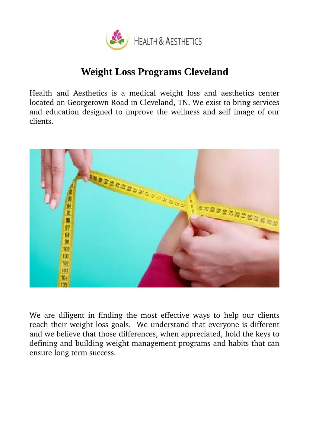 PPT Weight Loss Programs Cleveland PowerPoint Presentation, free