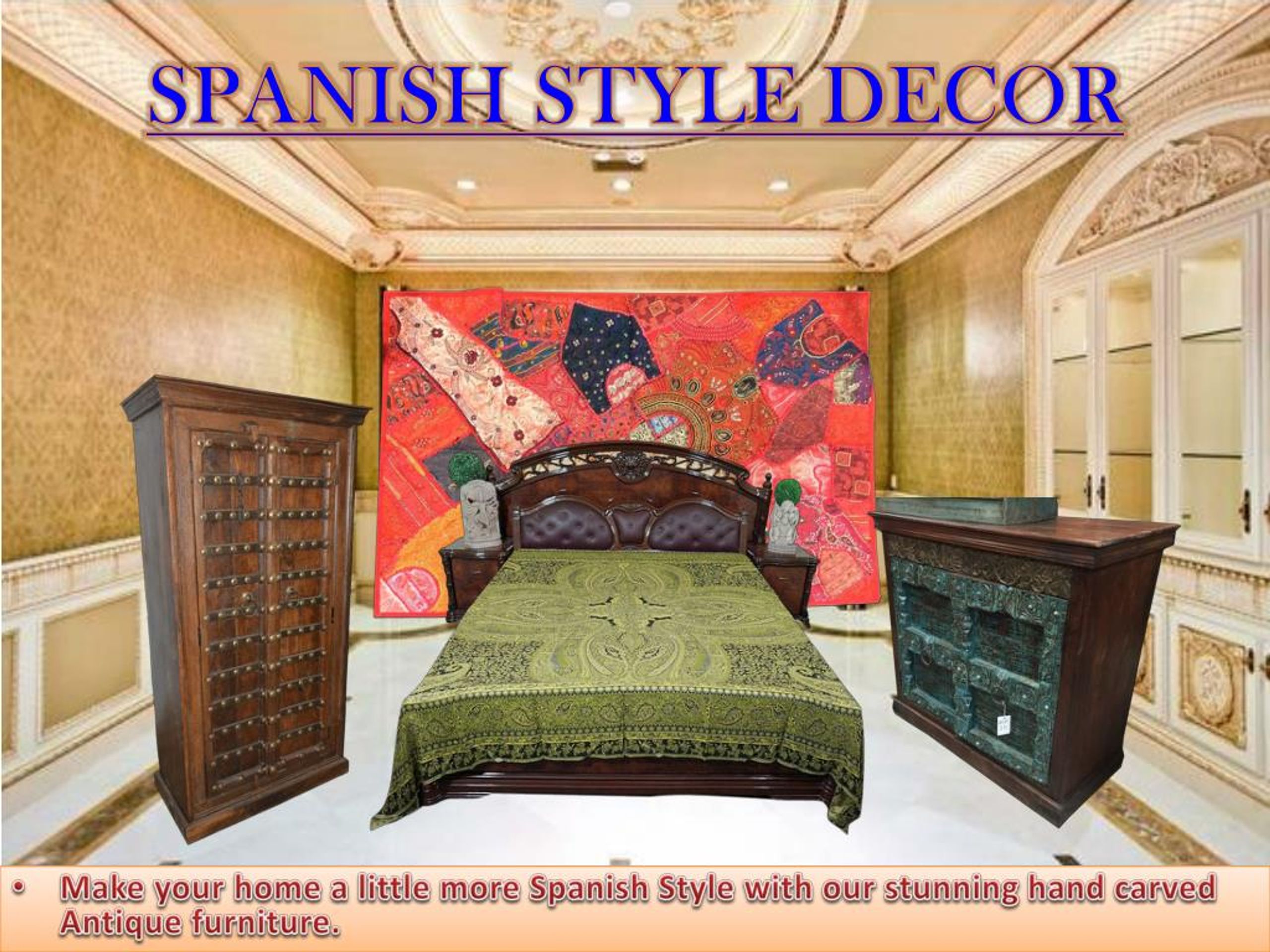 Ppt Spanish Style Decor Powerpoint Presentation Free Download Id 7385328