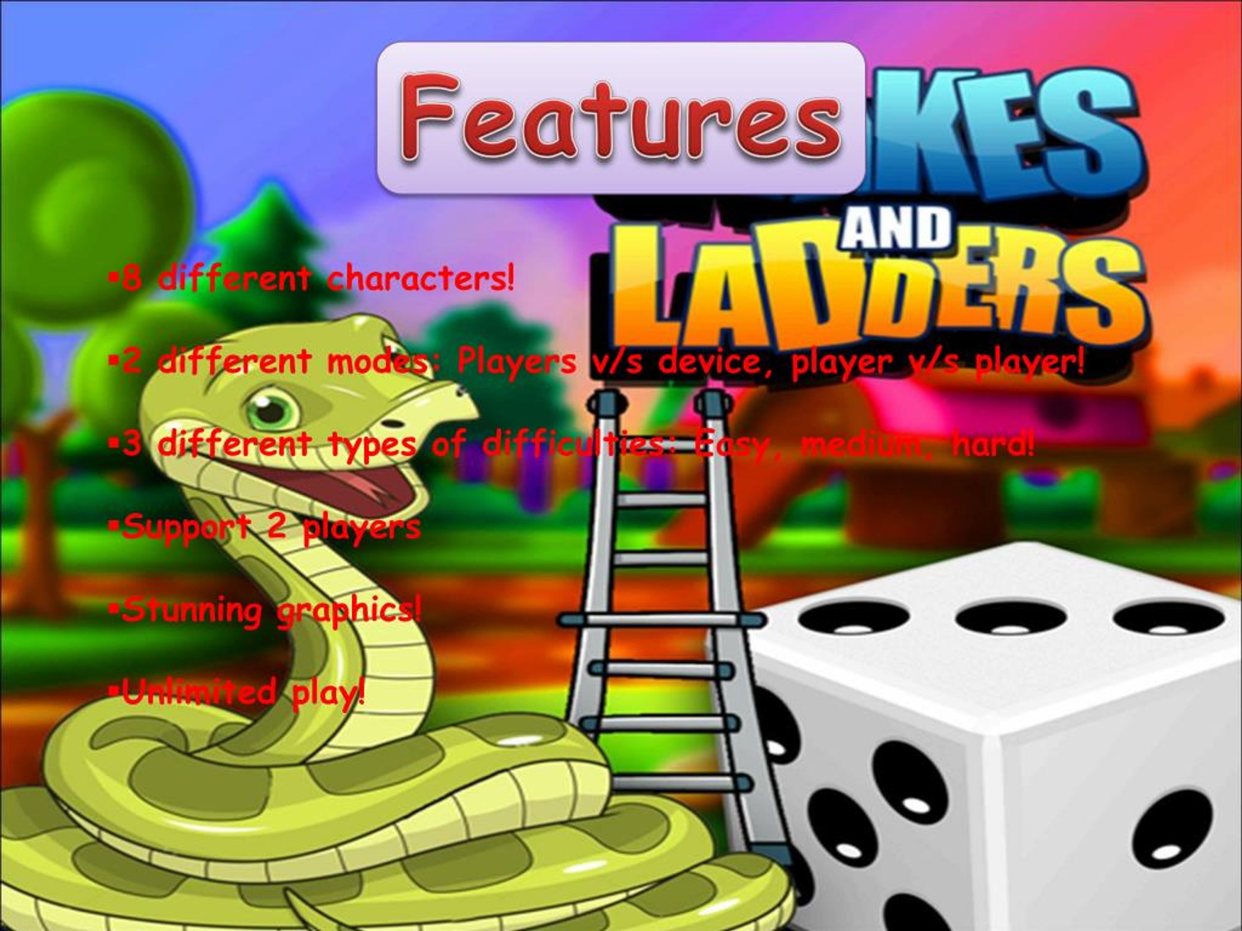 PPT - Snakes and Ladders - Free Kids Games PowerPoint Presentation, free  download - ID:7385329