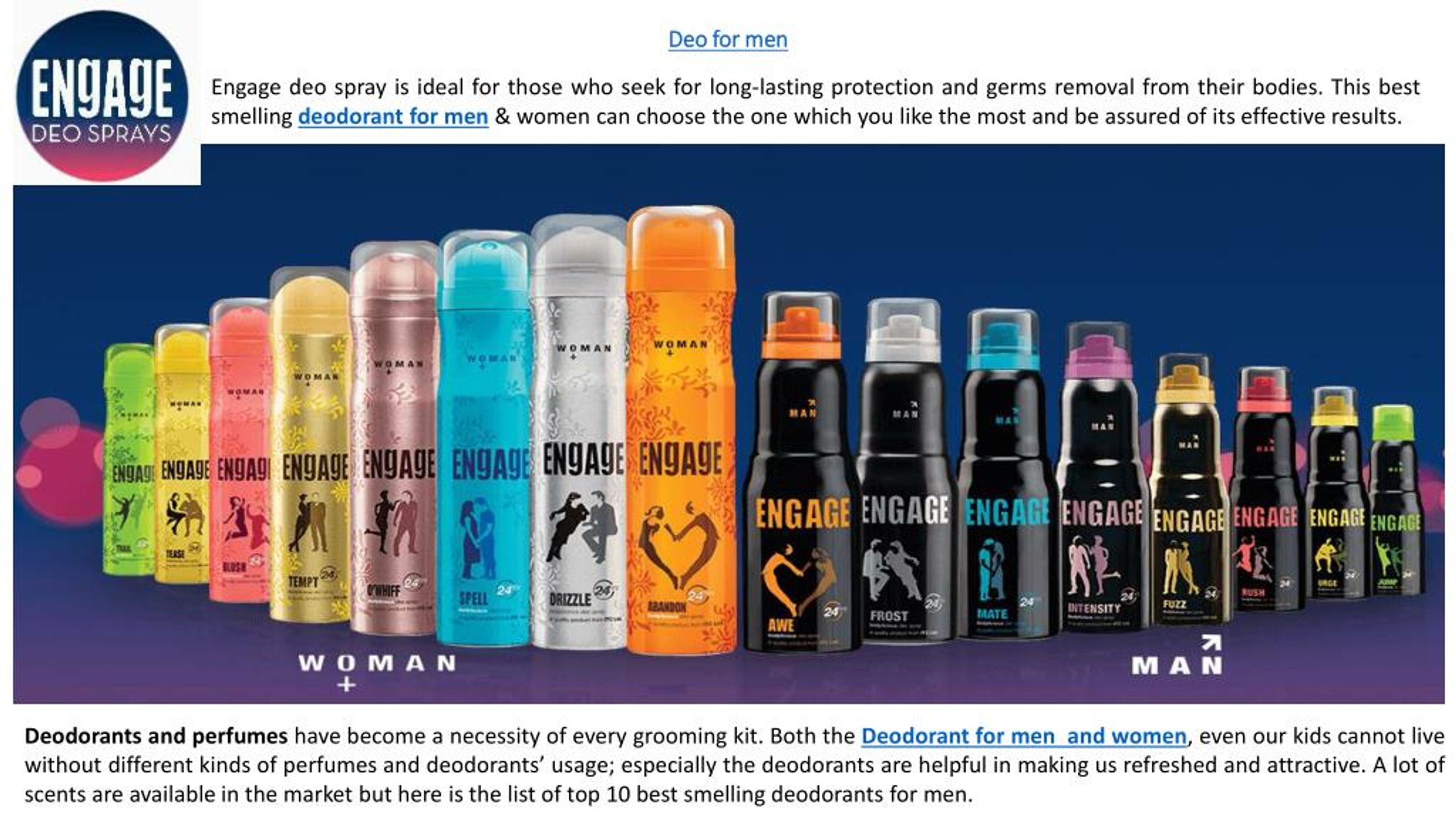 PPT - Amazing And Innovative Deodorant For Men PowerPoint Presentation ...