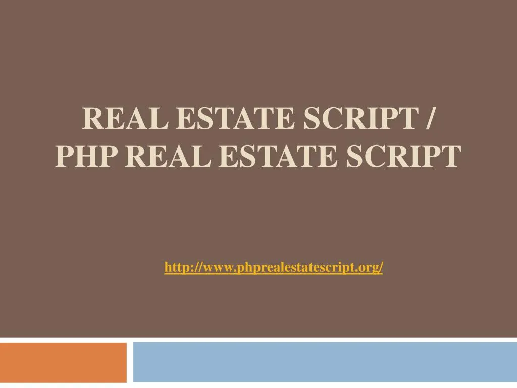 real estate script php real estate script n.