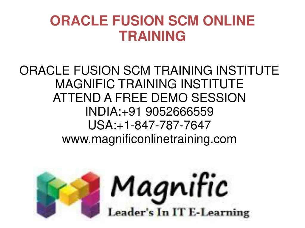 oracle fusion scm online training n.